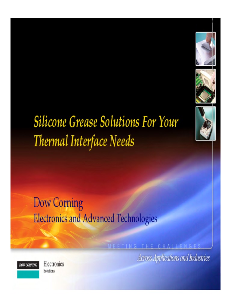 silicon grease for electronic Silicone Heat Transfer