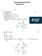 Deadline:: Basic Electronic Engineering (EE 1223) Assignment # 4