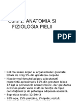 Anatomia Si Fiziologia Pielii