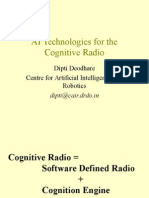 AI for Cognitive Radio Capabilities