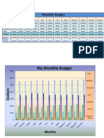 Monthly Budget Document