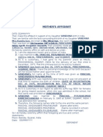 Affidavit for Name Variations | PDF