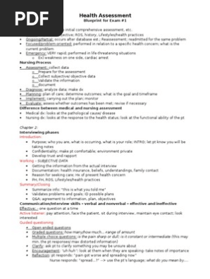 Health Assessment 