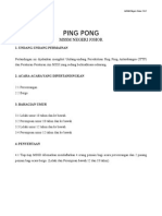 Peraturan Ping Pong MSSJ