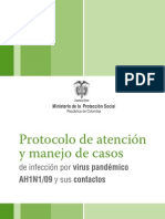 Protocolo Atención AH1N1