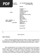 Rosario T. Mecaral, A.C. No. 8392 (Formerly CBD Case No. 08-2175) Present