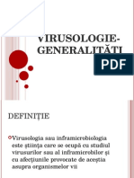 Virusologie-Generalitati Si Caractere Generale Ale Virusurilor