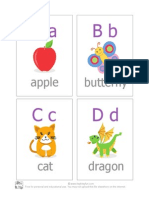 ABC Alphabet Flash Cards
