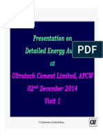 Visit 1 Presentation, DeA at UTCL APCW Tadipatri