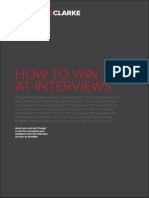 How To Win at Interviews