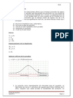 Pruebas de hipótesis sobre distribuciones normales y proporciones