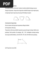 Pengertian Trapesium