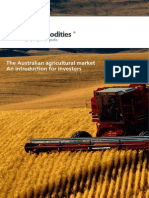 The Australian Agricultural Market – an Introduction for Investors