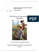 The Process of Agroecological  Transition