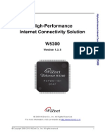 High-Performance Internet Connectivity Solution - W5300 V1.2.5 Eng