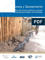 Pobreza y Saneamiento en Honduras