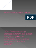 Motivasi Pembelajaran 2