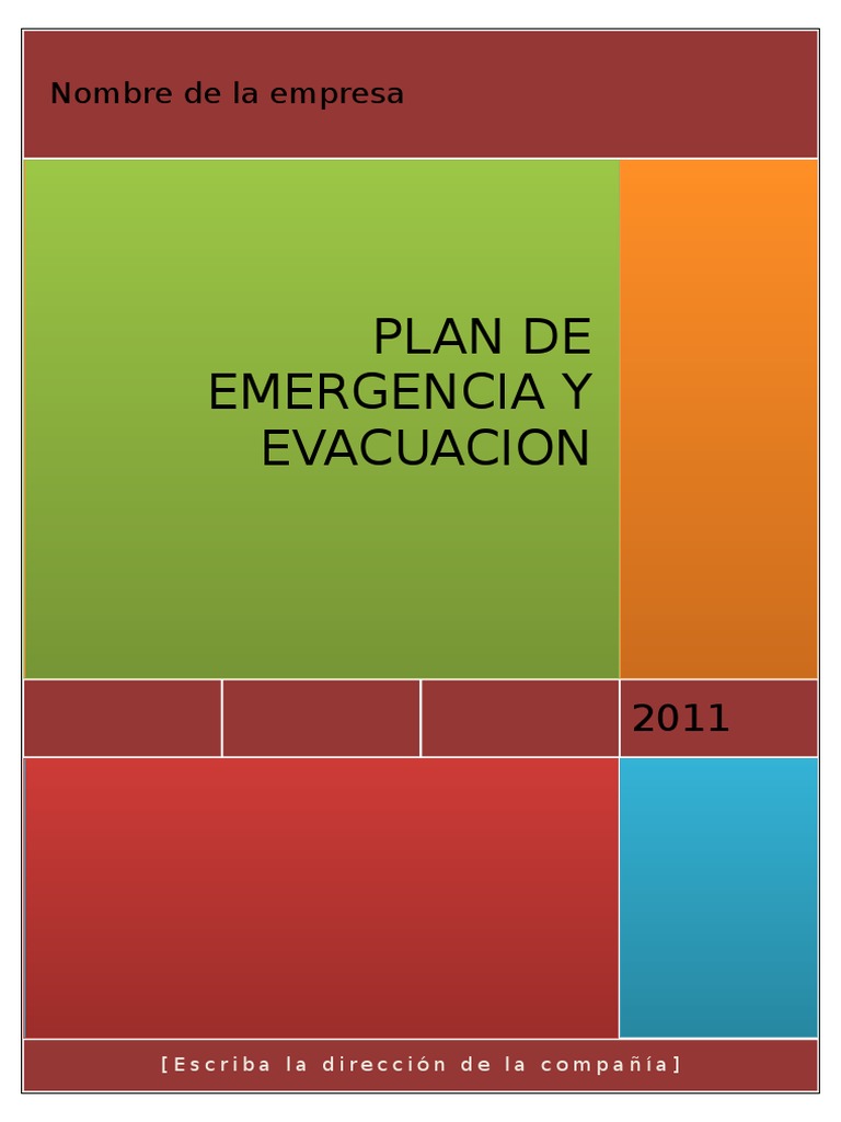 Plan de Emergencia y Evacuación | PDF