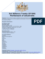 Sol Alliance Treaty (07/09)