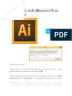 Error Al Abrir Adobe Illustrator CS6 en Windows 8 PDF