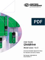 Unidrive User Guide Iss9