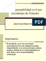 Responsabilidad Civil Por Accidentes de Tránsito