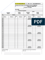 Registro Individual de Frequência