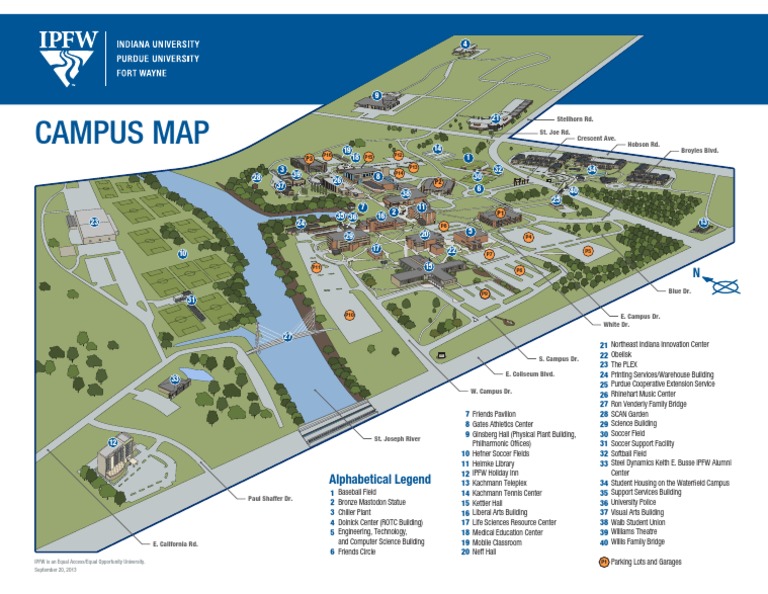 Purdue Fort Wayne Campus Map | PDF | Social Science