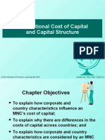 Chapter 17. Multinational Cost of Capital and Capital Structure