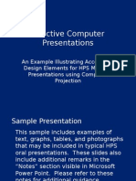 Effective Computer Presentations