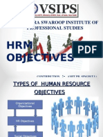 HRM Objective