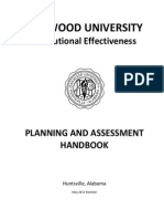 Planning and Assessment Handbook