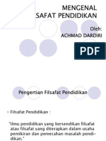 Handout - FILSAFAT PENDIDIKAN PDF