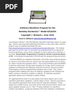 Arbitrary Waveform Program