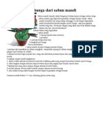 Download Cara Membuat Bunga Dari Sabun Mandi by Yusnina Syafei SN252966128 doc pdf