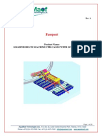 Aquamaof Grading Belts Machine and Screw Elevator for Cages