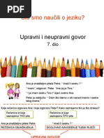 Upravni Govor