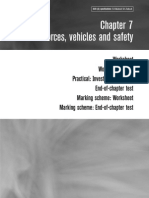 Forces, Vehicles and Safety