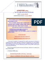 Admitere-2014-Dimitrie Cantemir PDF