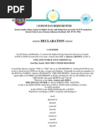 Queens QUEEN Declaration 11-12-2014