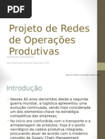 Adm. Prod. I Sessoes 10 e 11 Cap. 6 Projeto de Redes de Operacoes Produtivas