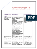 2 - La Réalisation La Réalisation Du Projet D'écriture 5ème AnnéeDu Projet D'écriture 5ème Année