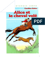 Caroline Quine Alice Roy 67 BV Alice et le cheval volé 1982.doc