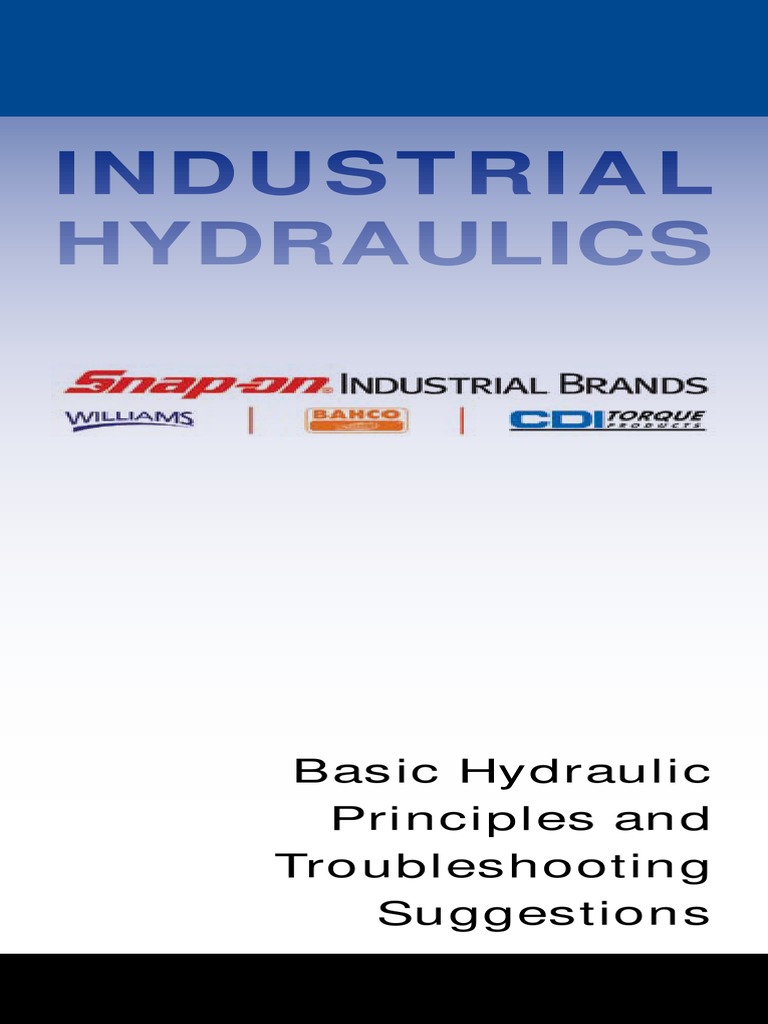Williams Industrial Hydraulics Basic Hydraulic Principles and