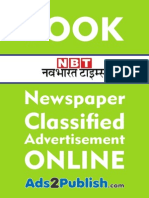 Navbharat Times Ad Booking Guide