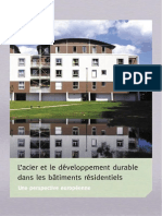 L Acier Et Le Développement Durable Dans Les Batiments Résidentiels F PDF