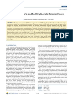 5. Design and Control of a Modified Vinyl Acetate Monomer Process