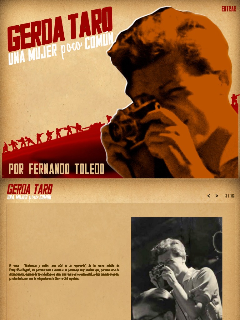 Gerda Taro: Icono de la Guerra Civil Española | PDF | Alemania nazi ...