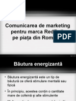 Comunicarea de Marketing Pentru Marca RedBull