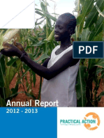 Practical Action: Annual Report 2012-13